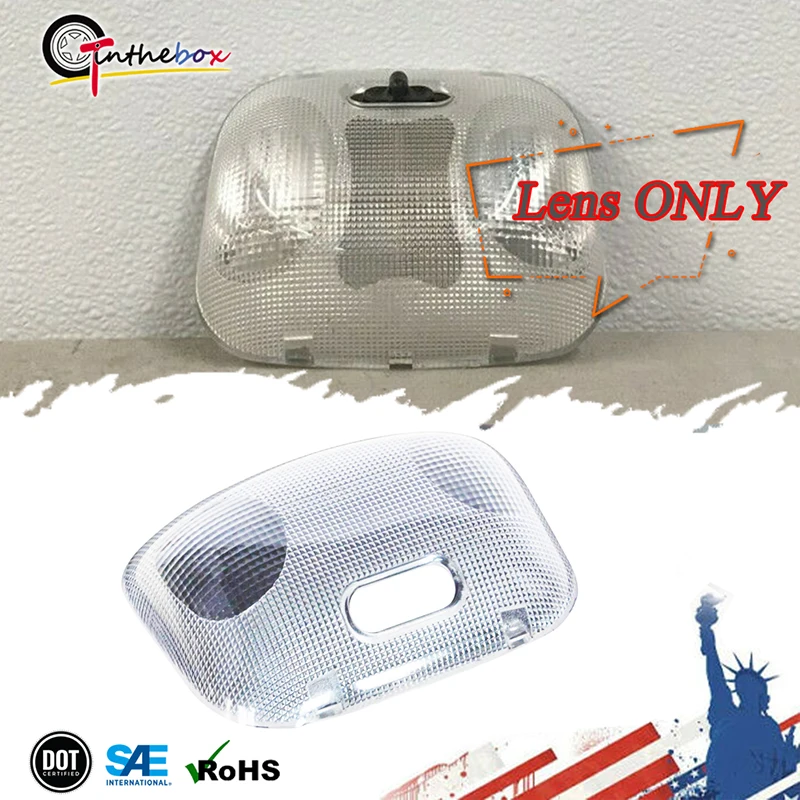 Osłona światła kopułki samochodu przezroczysta kopuła wnętrza samochodu osłona światła mapy akcesoria F67Z-13783-AA F67Z13783AA dla Ford Ranger 1996-2004