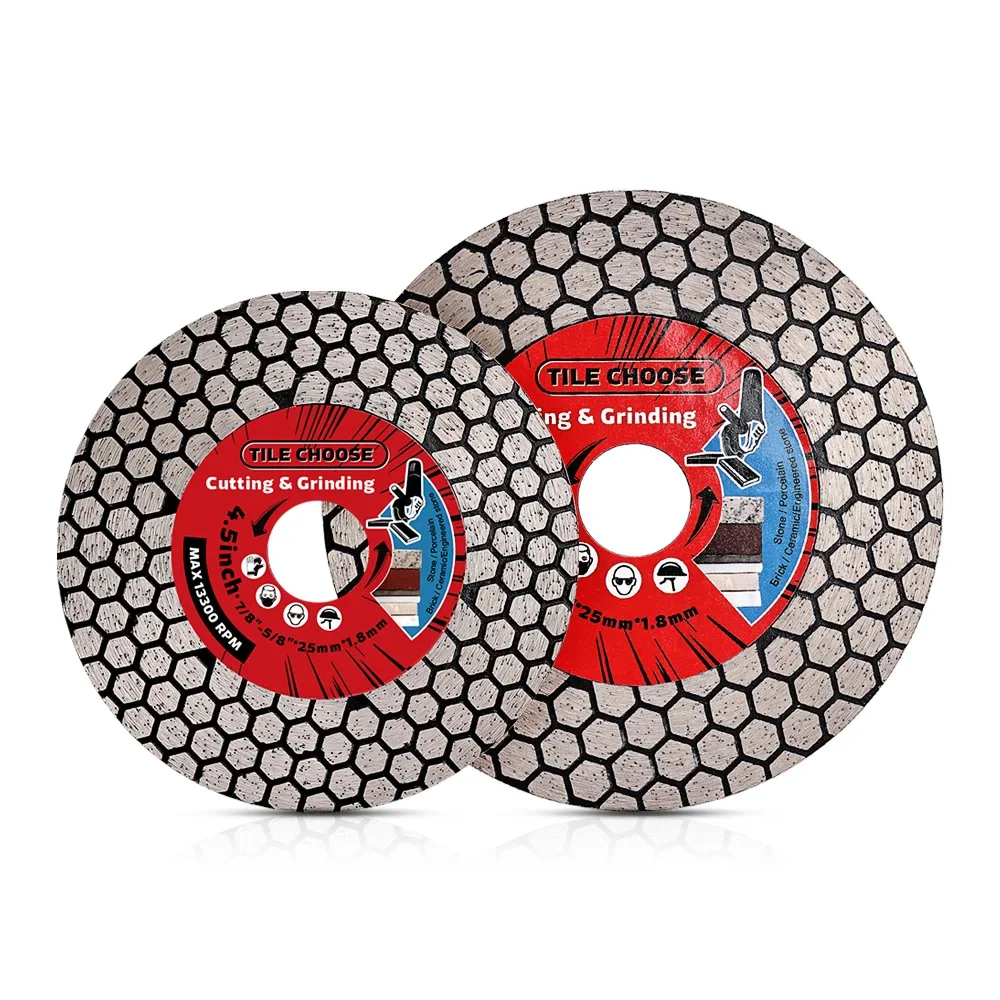 YIJING Super Diamond Tile Blade Diamond Cutting Disc Ceramic Tile Porcelain Marble Circular Saw Blade For Cutting Grinding Stone