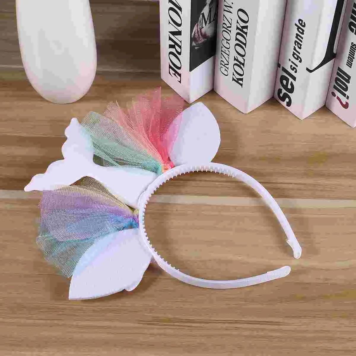 Chiffon Flower Headband Kids Hair Hoop Mermaid Animal Girl Cute Adorable Costume Hairband