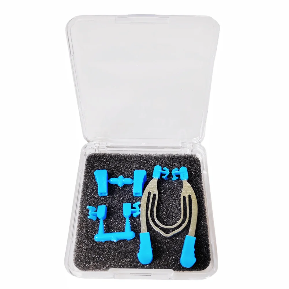 Dental Sectional Matrix Metal Spring Clip Rings Autoclavable Contoured for Restorative Dentist Tools