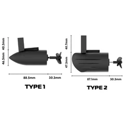 Flytec Official Original Bait Boat Motor Strong Power Forward Reverse Motor Parts With 3-blade Propeller