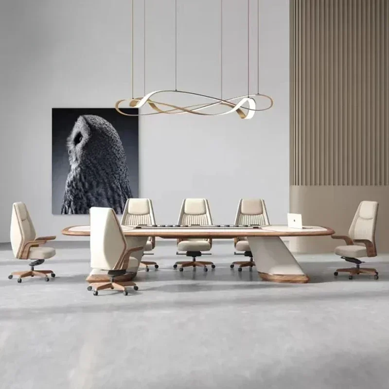 

Conference Table Chair Table Boss Desk Bookcase Business Reception Sofa Combination Full Set of Office Furniture