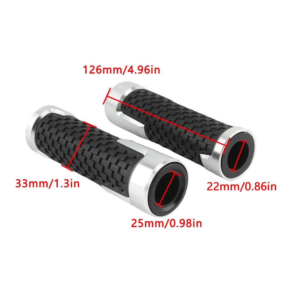 Motorcycle Handle Grip Handlebar Grips For KTM Honda Kawasaki Yamaha Suzuki Aprilia 7/8 \