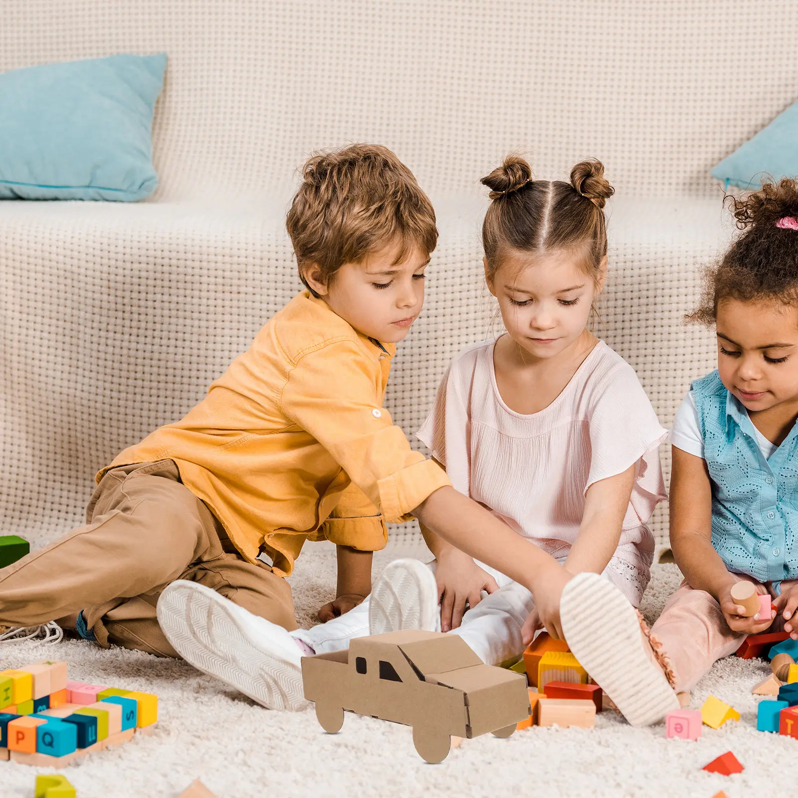 4sets-diy-cardboard-car-for-kids-educational-assembly-unpainted-paper-3d-puzzle-vehicle-craft-kit-birthday-party-school-project