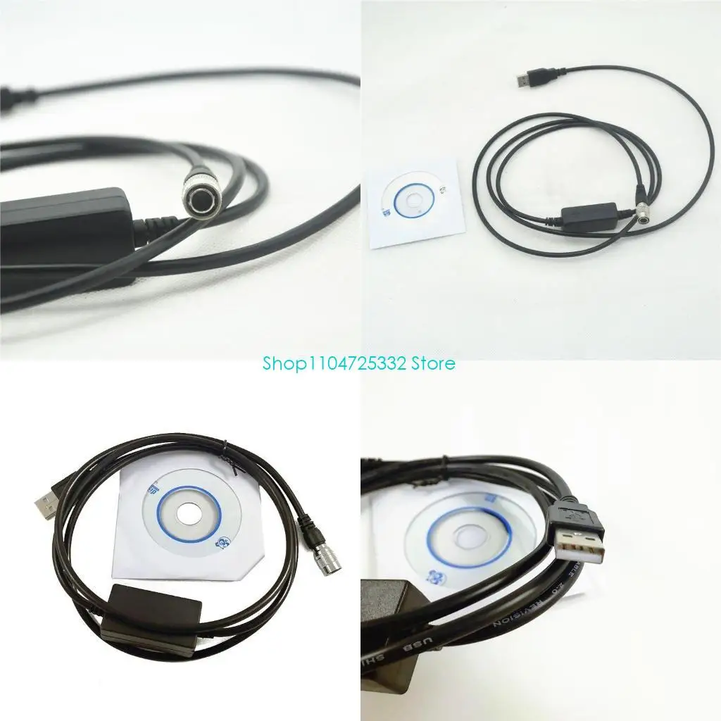 

P5EA НОВЫЙ USB-кабель для загрузки данных для Wind8 Win7 XP для тахеометров Topcon Gowin South