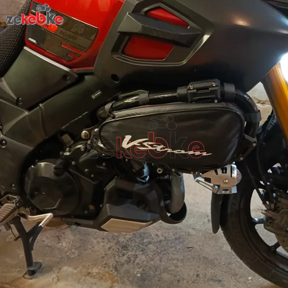 

Frame Crash Bars Waterproof Bag Repair Tool Placement Bag For SUZUKI V-STROM DL1000 DL 1000 Motorcycle Accessories 2014-2021