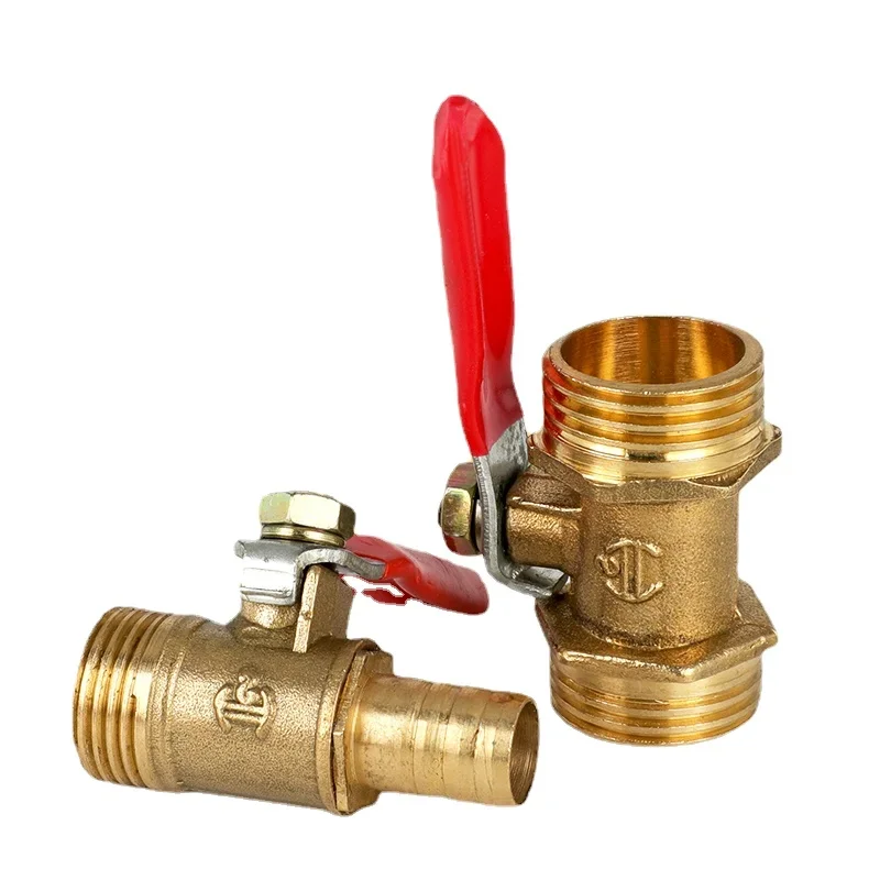 1PC Ball Valve 8mm-12mm Hose Barb 1/4