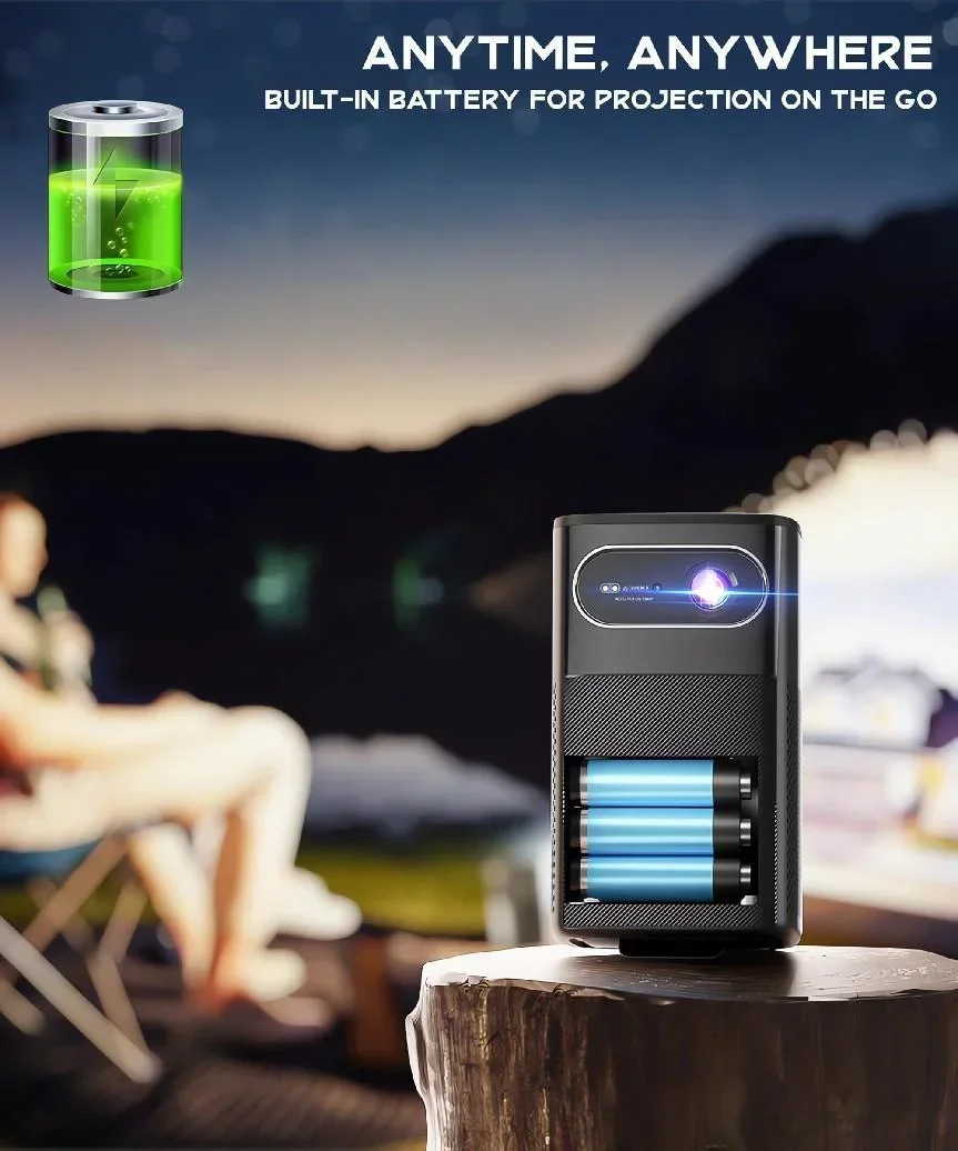 2025 DLP Technology Vivibright Projector D200