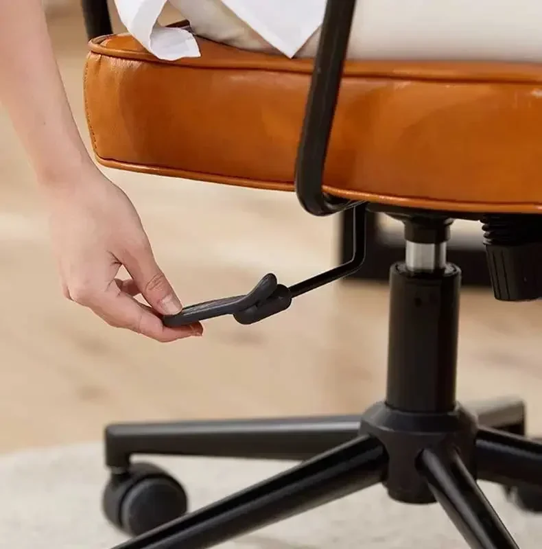 Computer Chair, Home Student Bedroom Study Chair, Comfortable Long-term Study Seat, Simple Liftable Swivel Chair