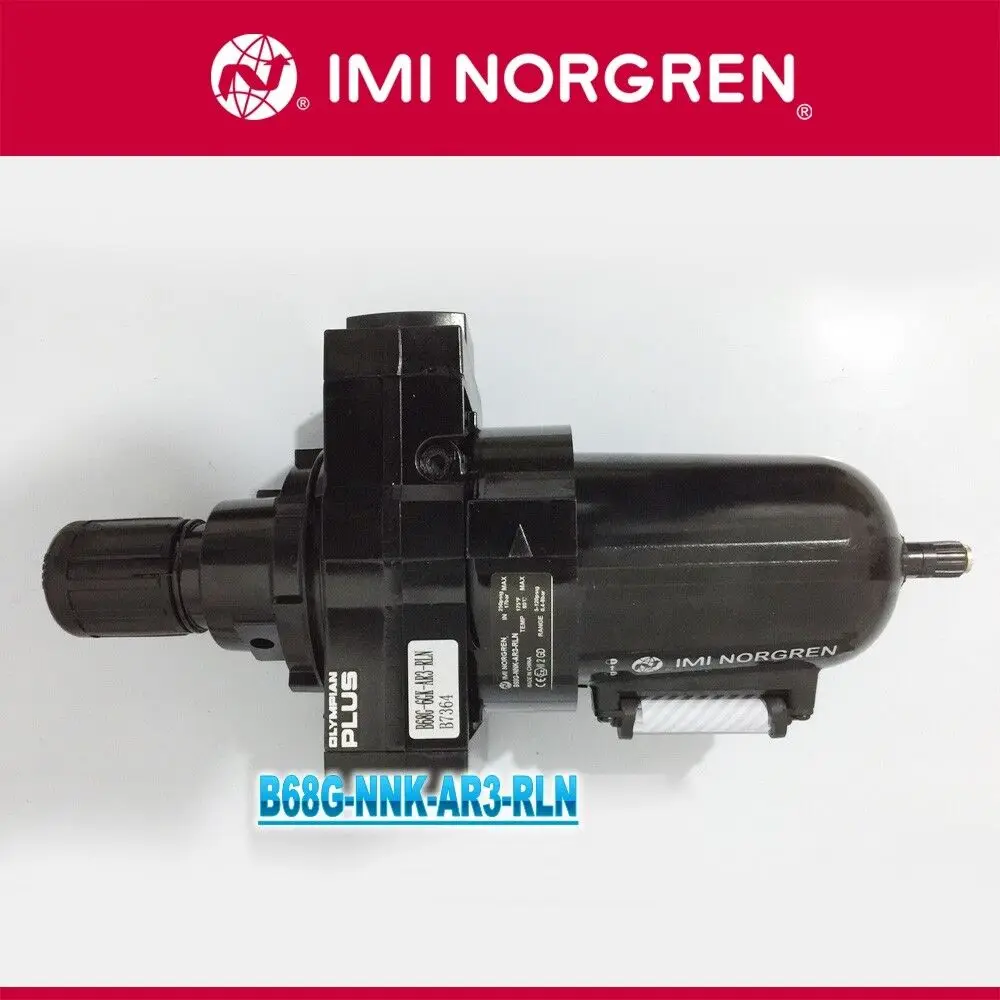 

100% NEW NORGREN B68G-NNK-AR3-RLN in box