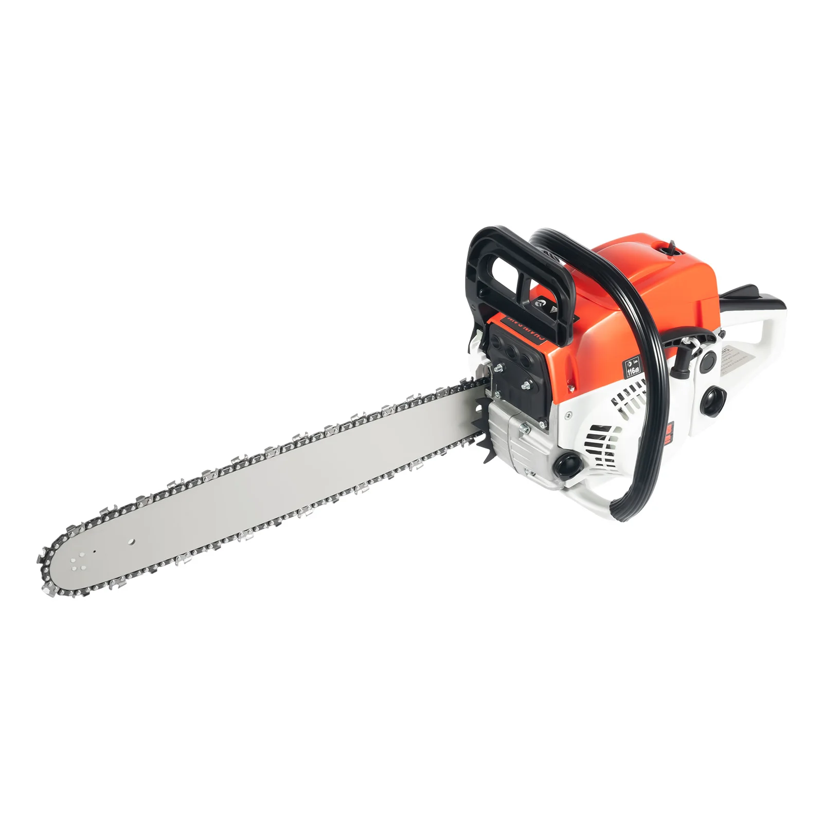 

Gasoline Chain Saw 52cc 2-Stroke Engine 2.0kw Double Safety Switches Suitable For Forest Harvesting Wood Cutting Gardening