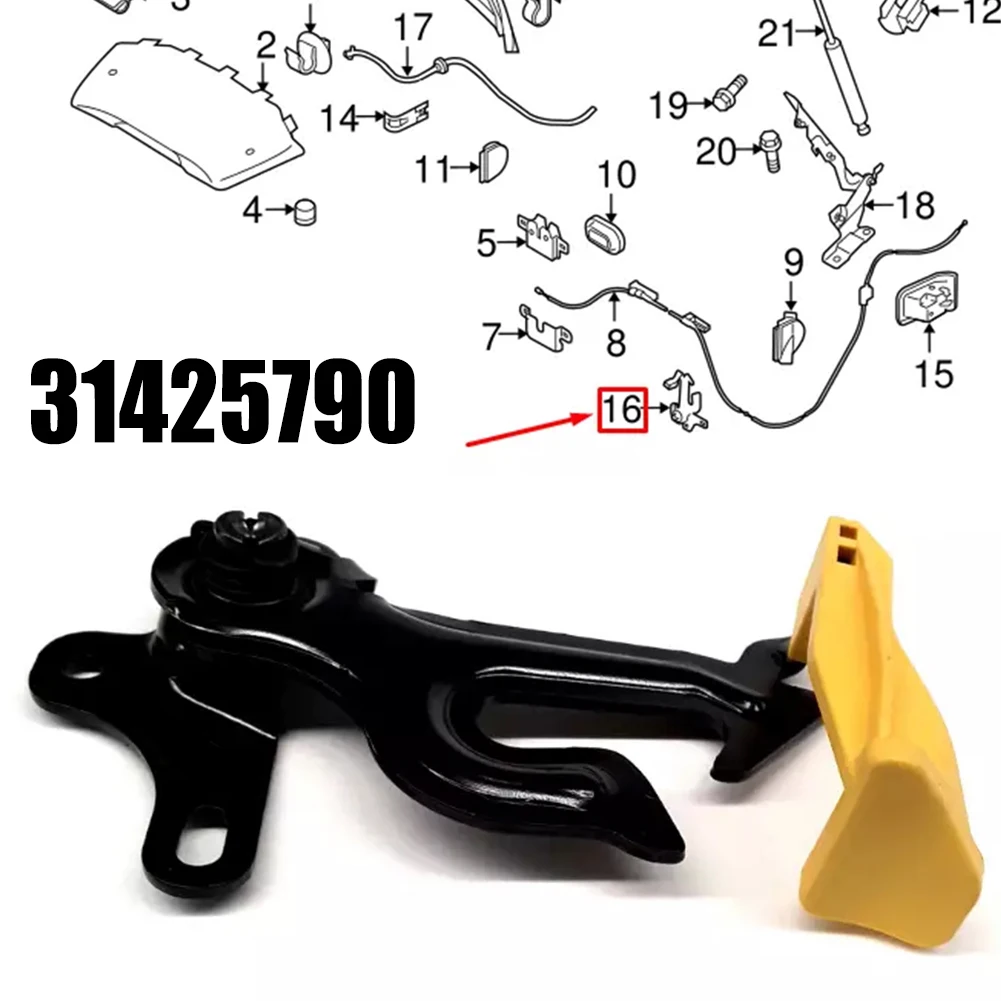 

Newest Bonnet Hood Latch Lock For Volvo For XC60 2013-2017 OEM Part Number 31425790 Replacement Car Accessories