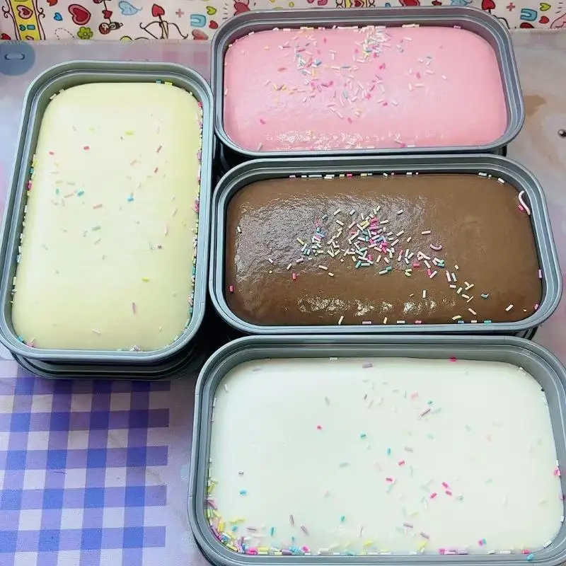 1pcs Box Cake  Toy Slow Rising Squeeze Toy Butter Ice Cream Box  Fidget Toy Anti Stress Release Hand Relax Gift - view 5