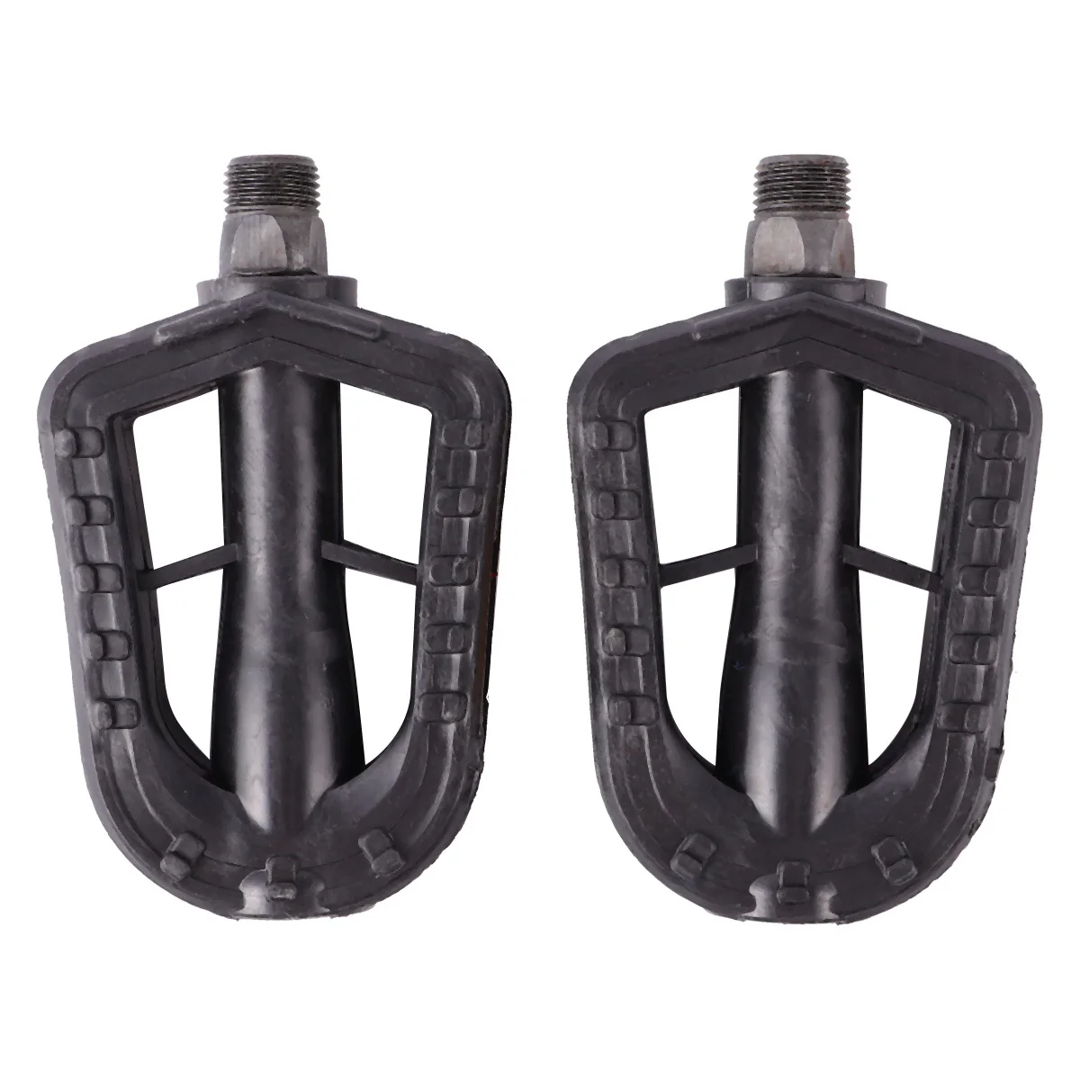 

1Pair Cycling Pedals Anti-Slip Rubber Surface Safe Long Ride Comfort Replacement Bike Pedal Pedal