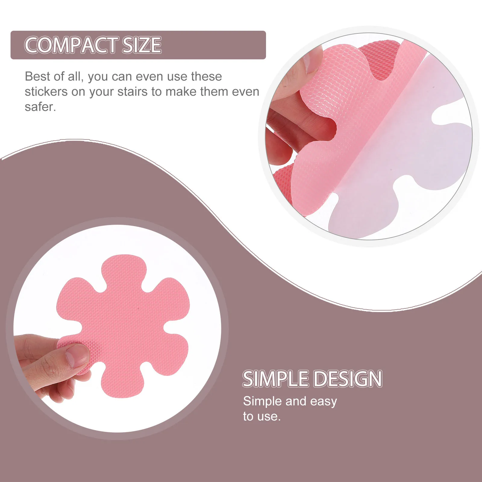 

20pcs Anti Slip Stickers 10cm Transparent Non-Slip Patch for Bath Tub DIY Home Accessories Bathtub Adhesive Decals Stair Safety