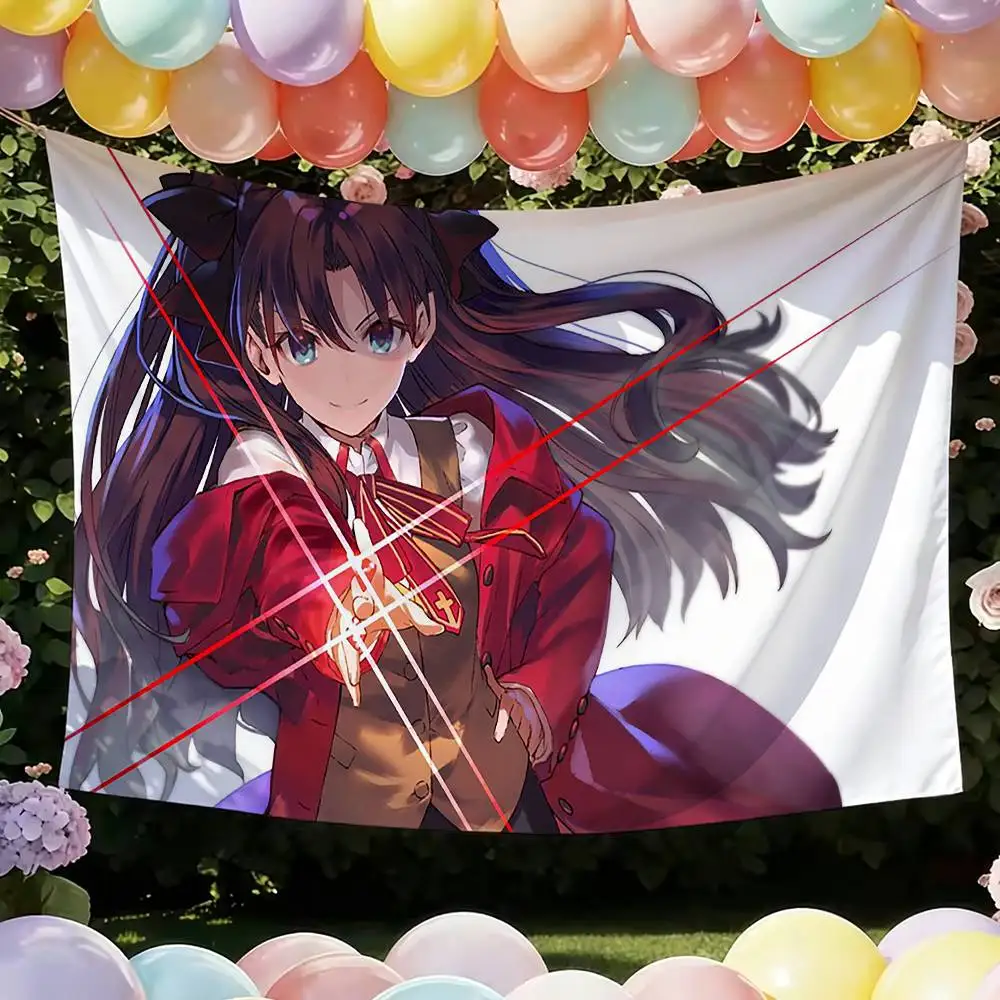 New Honkai Star Rail R-Rin T-Tohsaka Flags Wall Hanging Tapestry Outdoor Garage Room Decorative flag Background Blanket