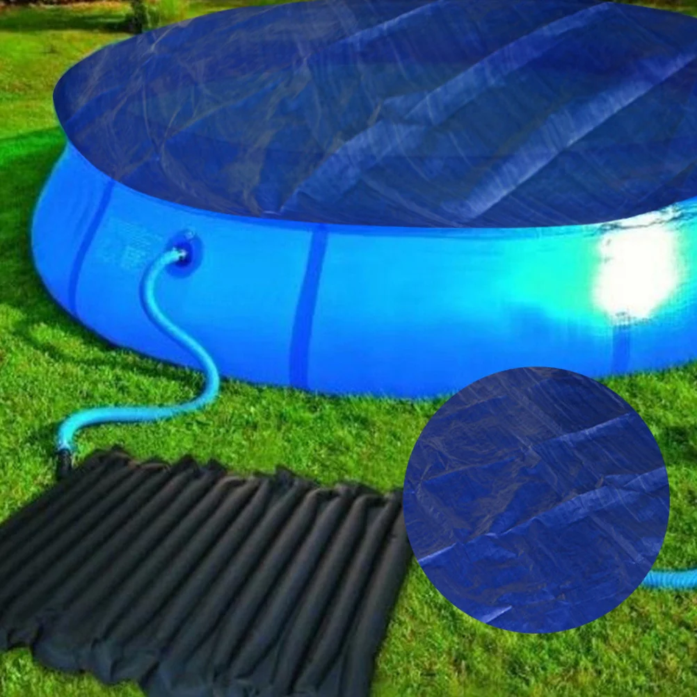

1Pcs Pool Cover Dustproof Rainproof Mat Floor Pad for Frame Inflatable Pools 1.85x1.5m Practical Anti-Skid Pool Protection