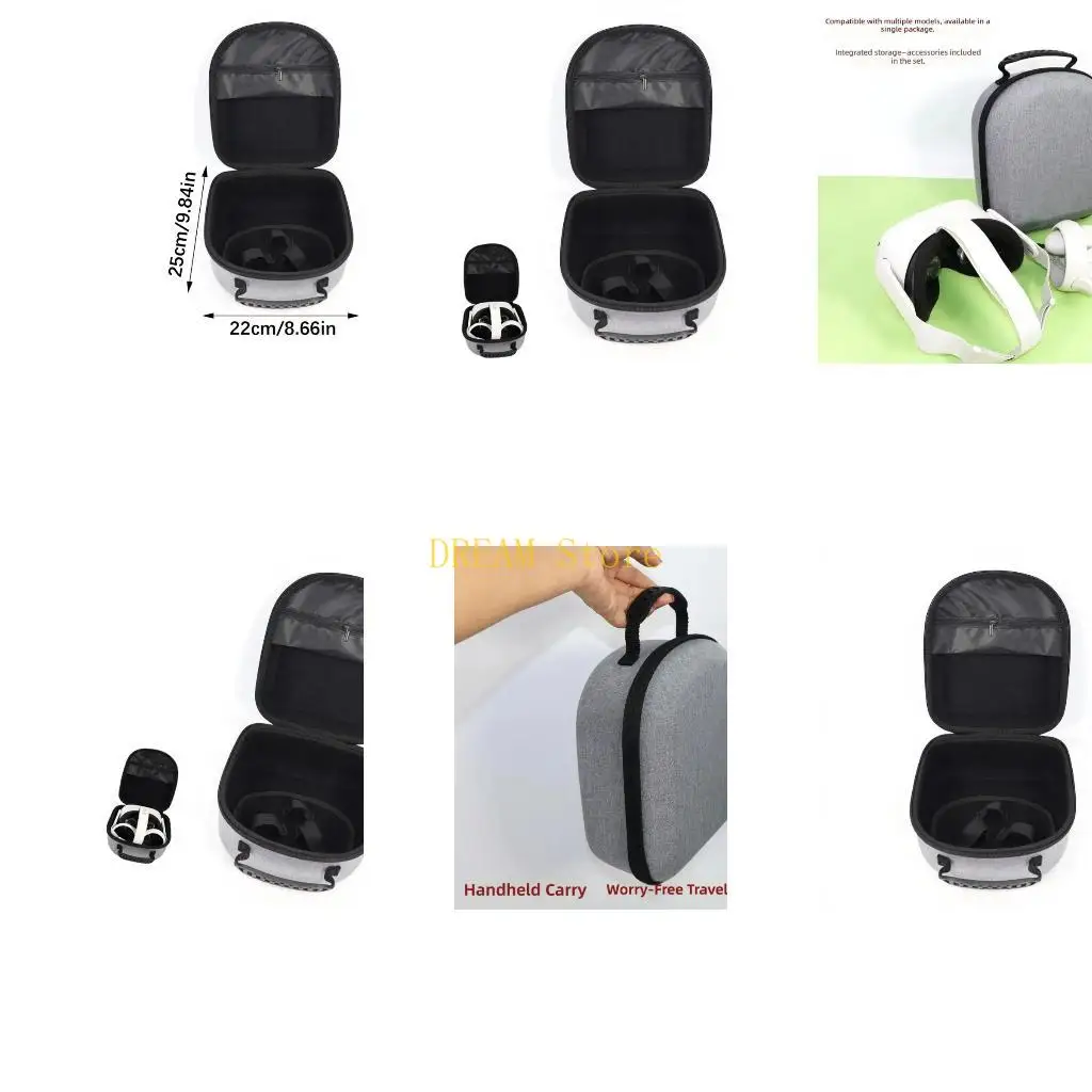 

Прочный тканевый держатель VR-гарнитуры защищает от пыли для Quest3/3S/2, лучшая распродажа