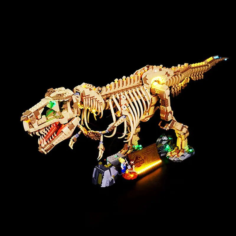 مجموعة إضاءة LED لـ LEGO 76968 Park Dinosaur World Lamp Idea DIY هدية (لا تشمل مجموعات الطوب لبنات البناء مجموعات النموذج)