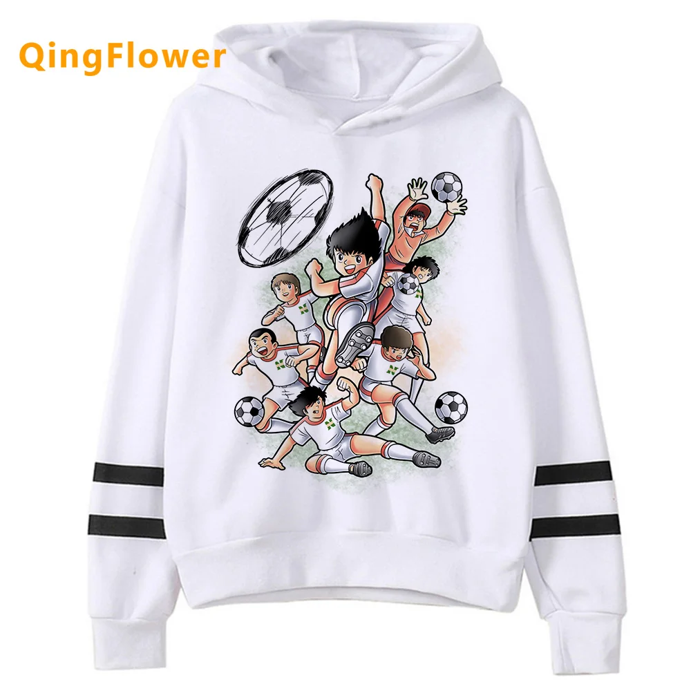 Captain Tsubasa hoodies women sweat y2k funny streetwear sweater hoddies women japanese sweatshirts