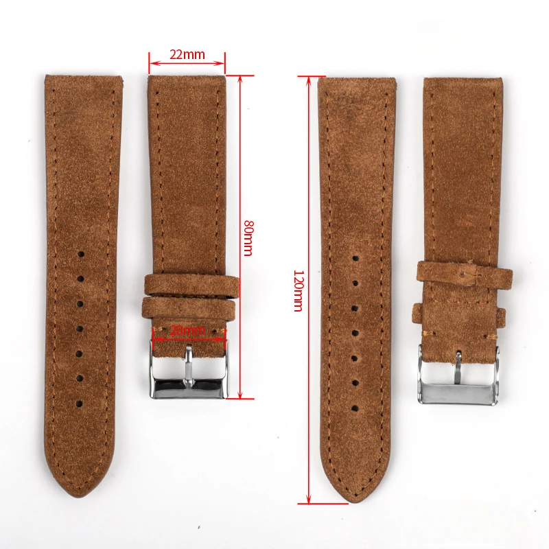 Flip Plush  Strap,  Watch Strap Accessories, Suitable for Straight Interface 18/20/22/mm