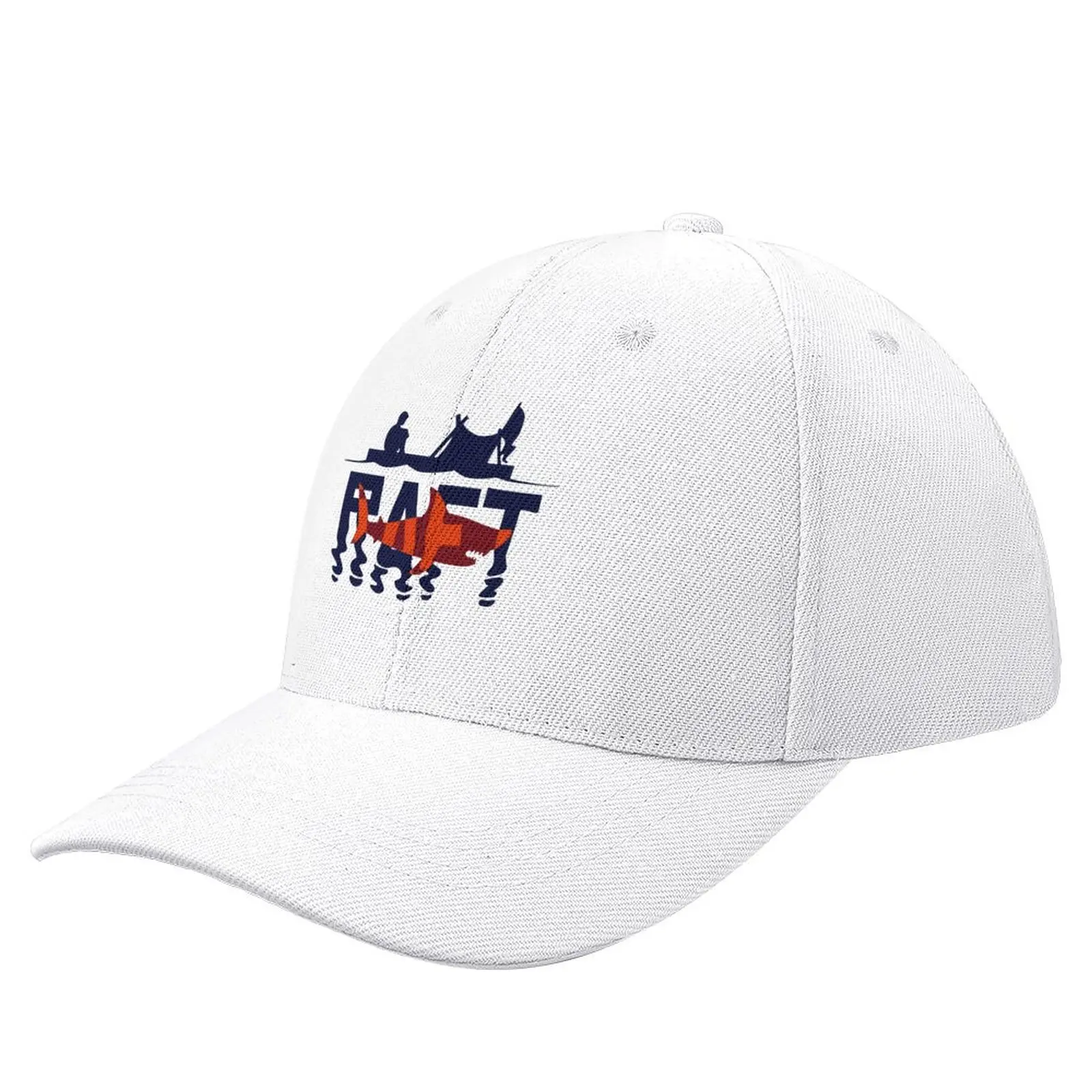 raft logo with shark 4 Baseball Cap Military Cap Man funny hat Women's Hats For The Sun Men's