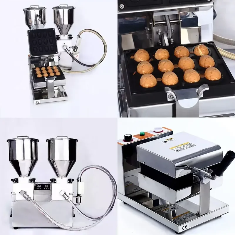 2026 Commercial Snack Machine Waffle Making Machine Mini Fish Shape Waffle Maker Taiyaki Maker Machine