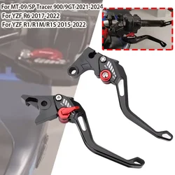 2022 YZFR1 YZFR1M YZFR6 Motorcycle CNC Brake Clutch levers For Yamaha YZF R1 R1M R1S R6 MT-09 MT09 SP Tracer 900 9GT 2021-2024