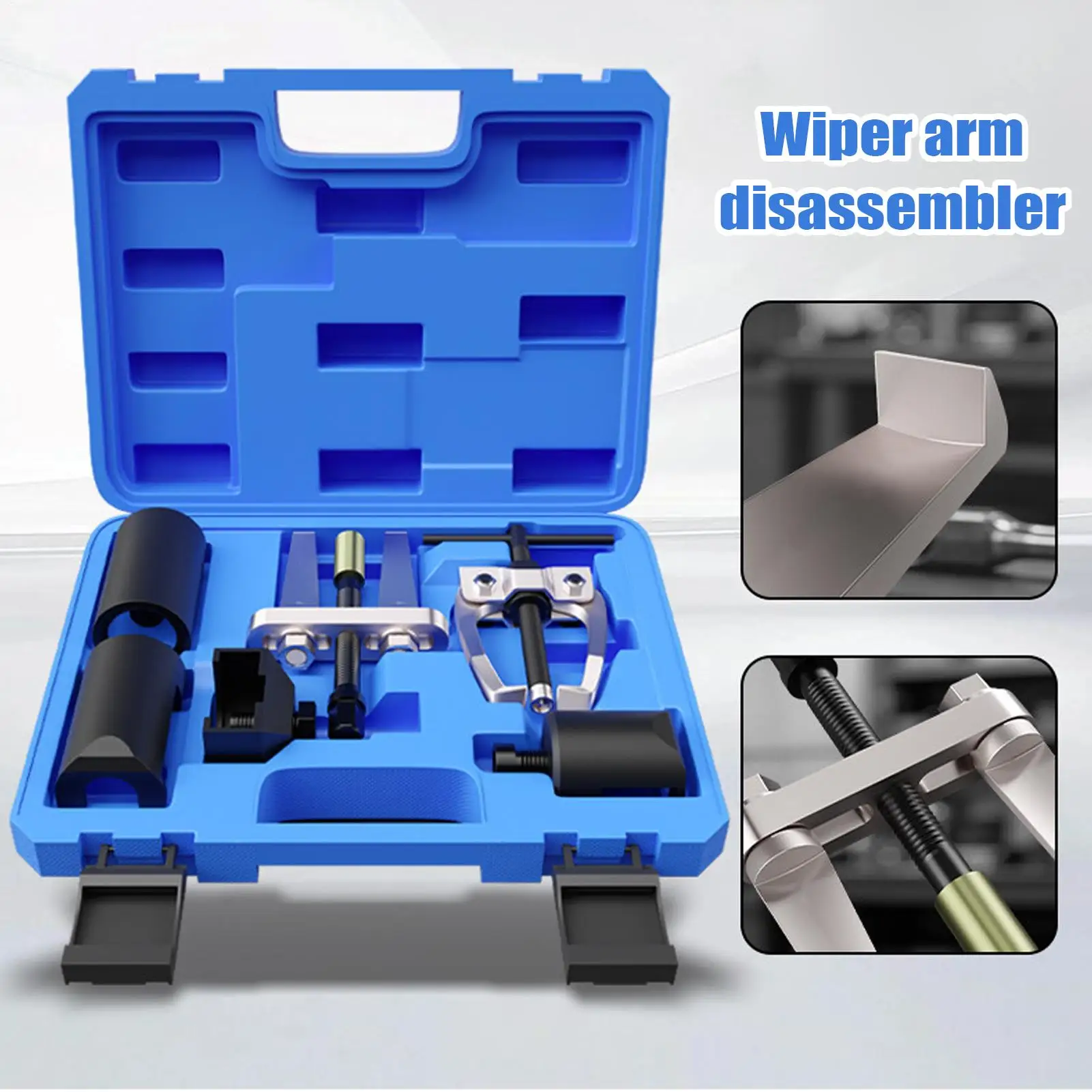 Windshield Wiper Arm Puller 6Pcs/set Heavy Duty Battery Terminal Puller Car windshield repair and vehicle maintenance tool view 2