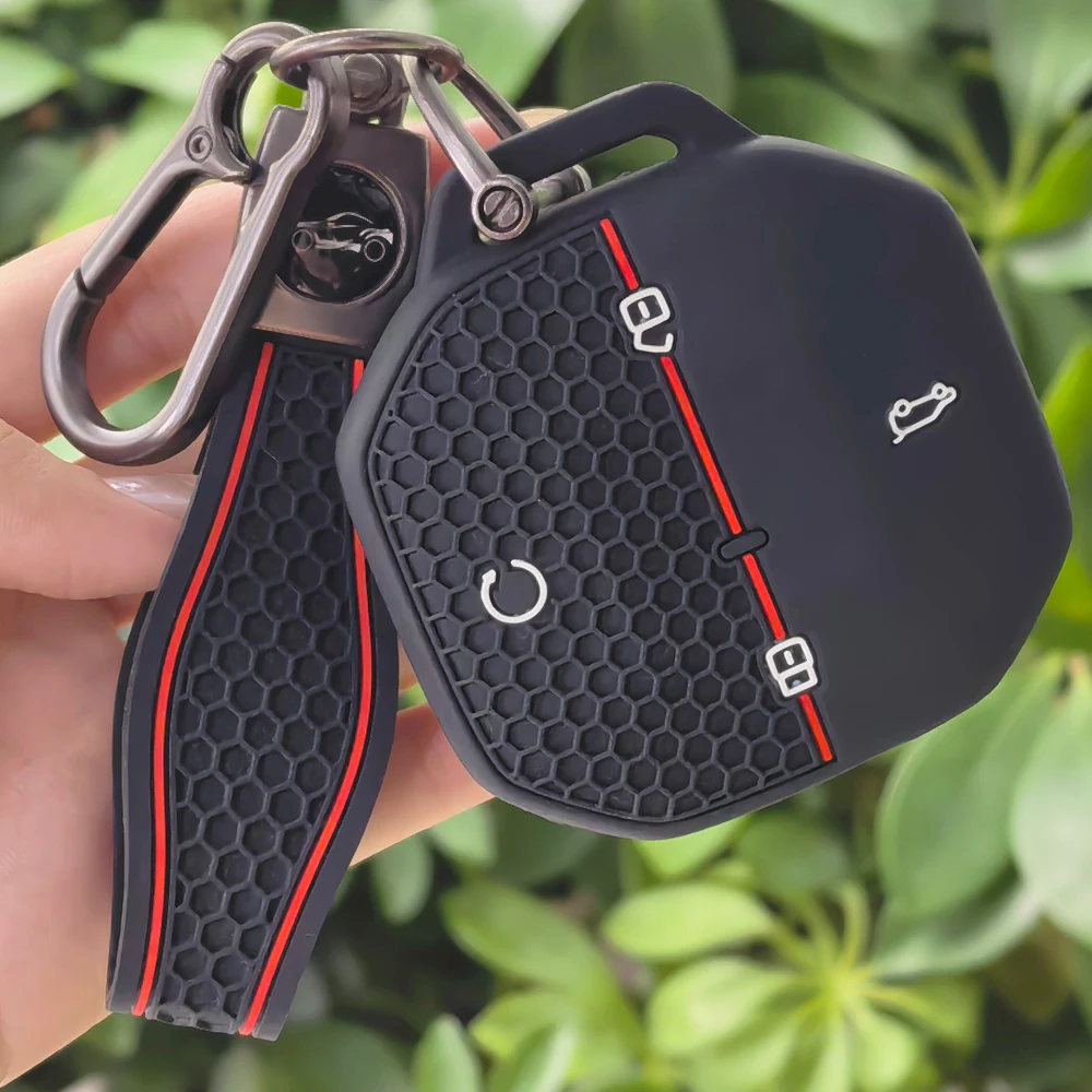 Car Key Case Cover For Jetour Freer Freedom T2 Freer Traveller T1 2025 2026 Car Remote Series Keychain Holder Shell Accessories