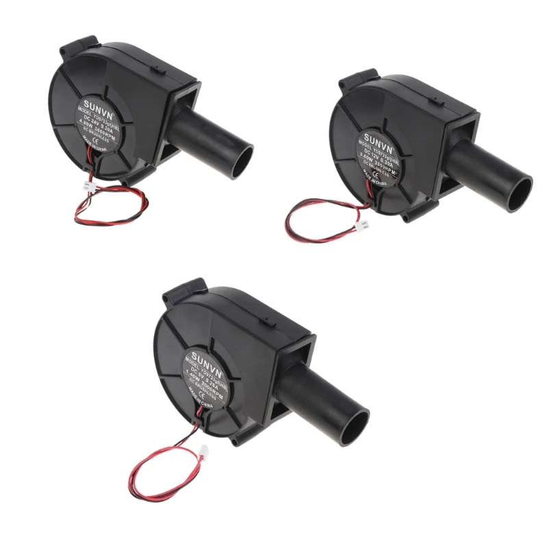 

dwan BBQ Fan 9733 Air Blower 97x97x33mm 5V 12V 24V 3600R Charcoal Starter for w Air T