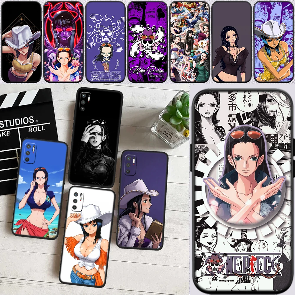 One Piece Nico Robin Phone Case for Samsung Galaxy M06 M15 M16 M35 M55 M56 A36 A42 A50 A50S A51 A52 A32 A33