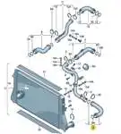 

3 C0145832M TURBO hose for TURBO hose (832M) JETTA GOLF CADDY PASSAT TOURAN A3 OCTAVIA SUPERB ALTEA LEON TOLEDO seat