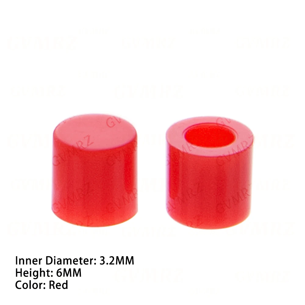 20PCS For 4Pin 6*6 Micro Tact Push Button Switches 6x6x4.3/5/6/7/8 A56 button cap switch cap diameter 3.2mm height 6mm 9/10MM
