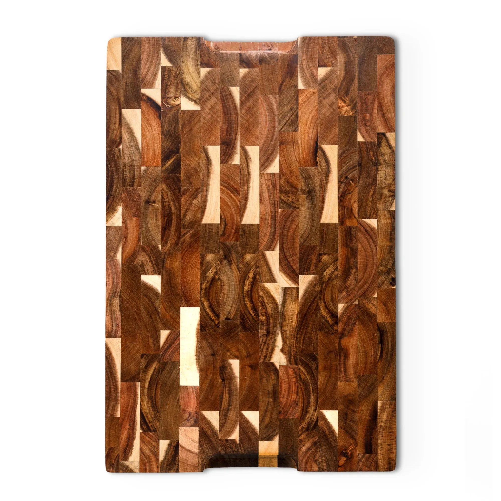 

Разделочная доска для гурманов, 18 x 12 x 1,2 дюйма, двойная боковая ручка, легко держать