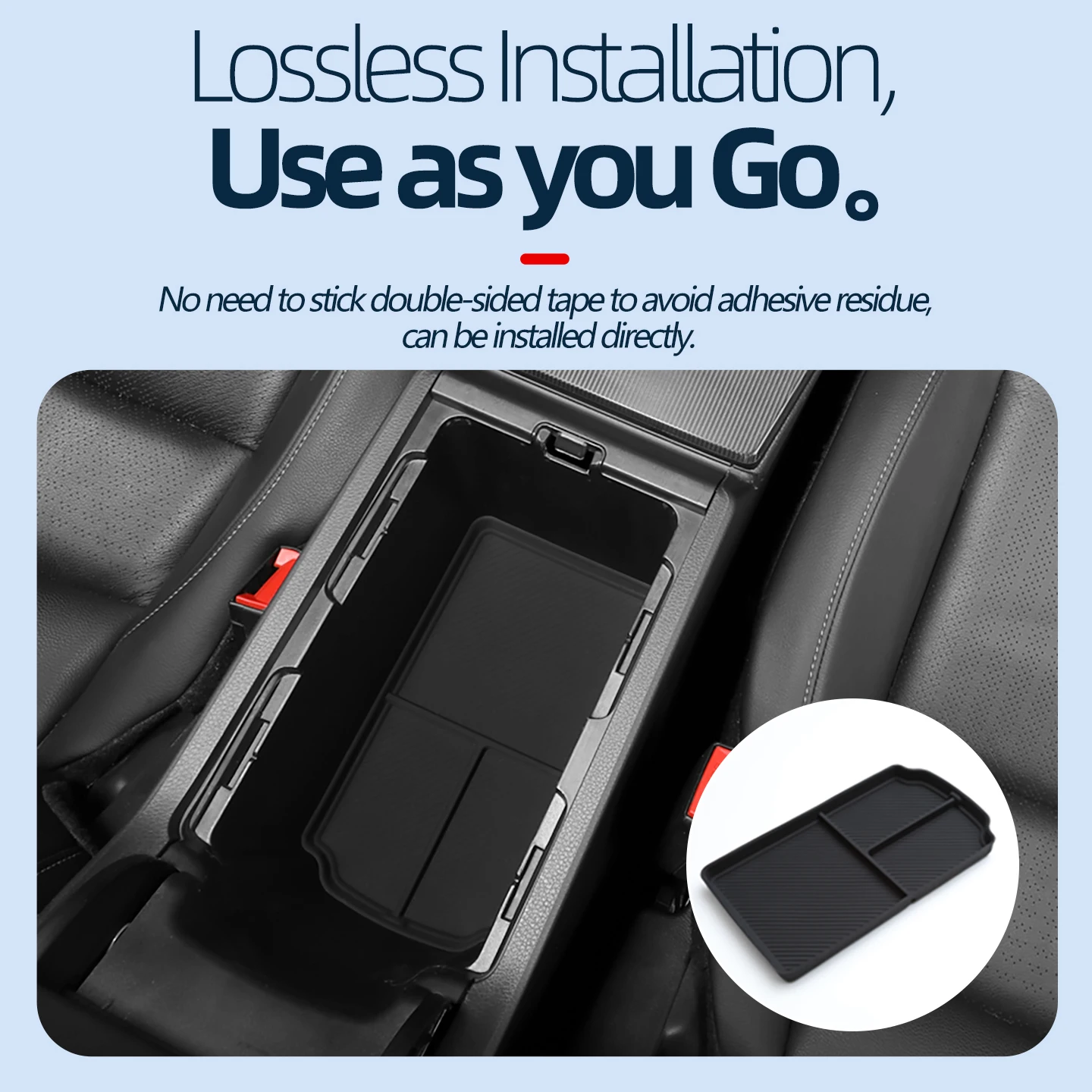 For Honda 2022-2025 11th Civic Sedan Hatchback Protective pad inside armrest box interior modification accessories