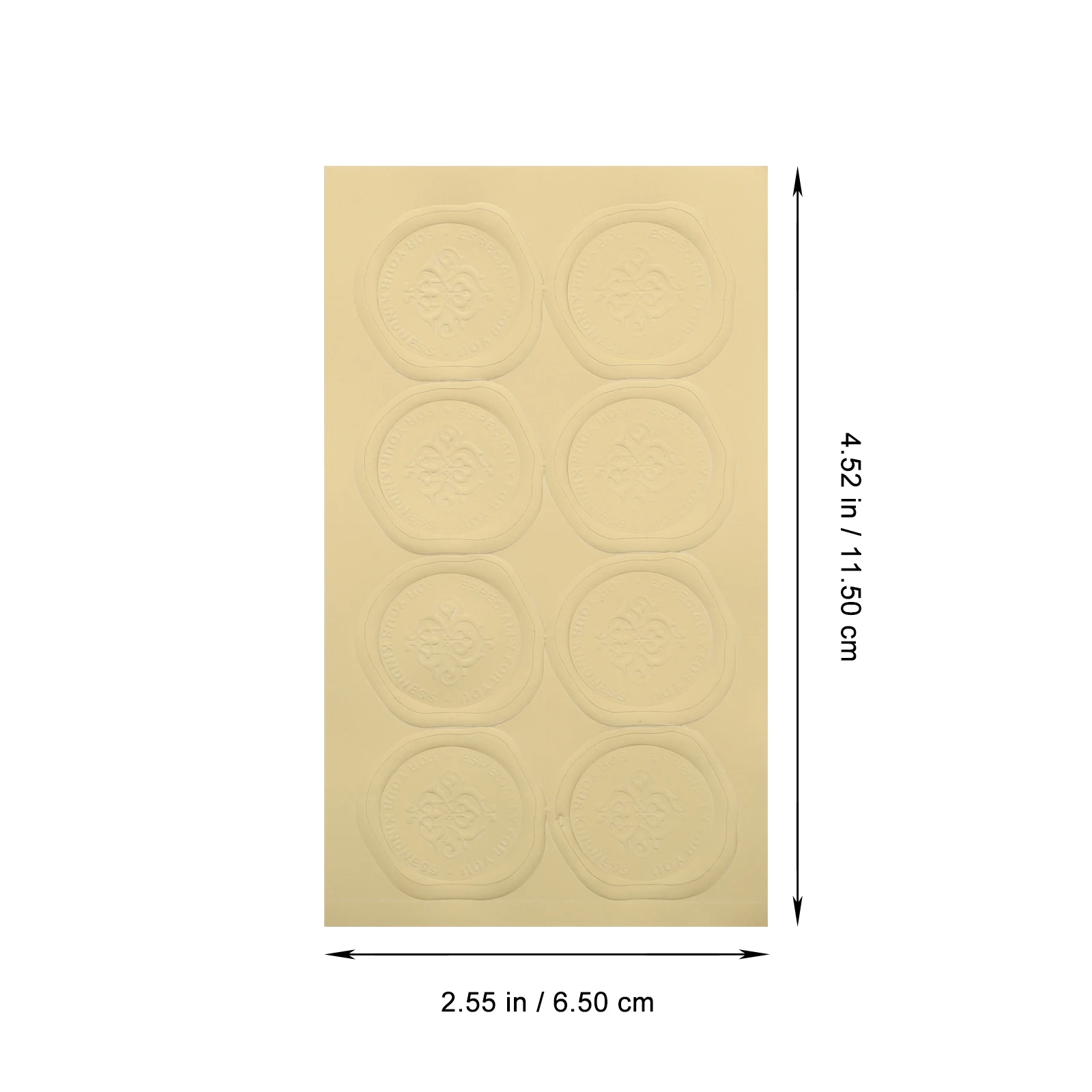

30 Sheets Applique Gift Box Sealing Sticker Scrapbooking Envelope Pvc Self-adhesive DIY
