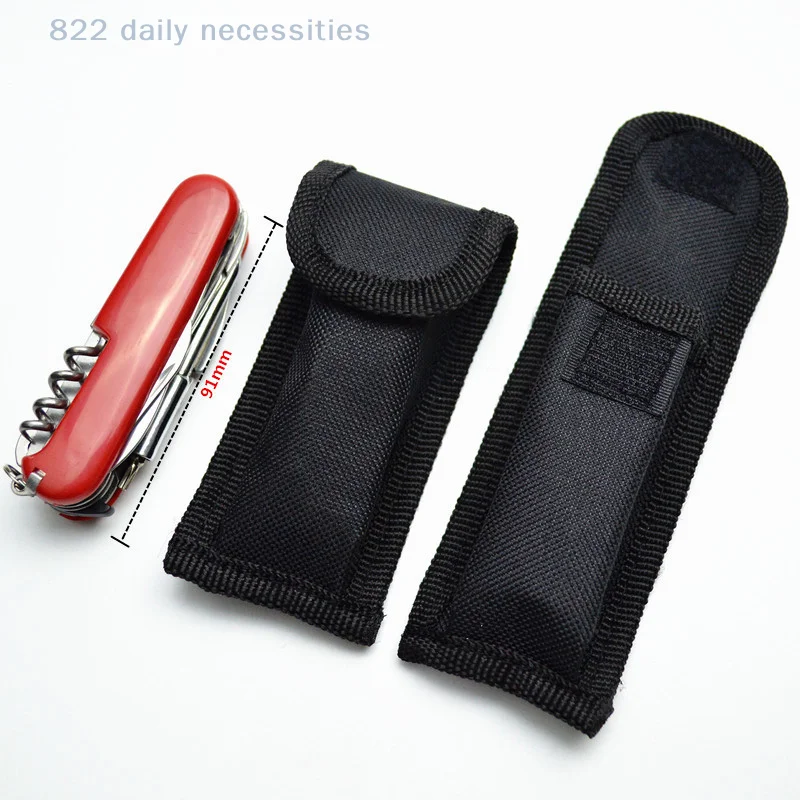 Nylon Bags For Folding Knife Oxford Cloth Storage Bags Outdoor Camping Hiking Knife Cover Packaging Organizer Pouch Multi-tools