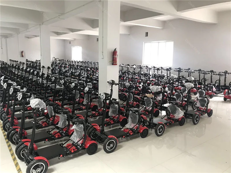 Leichter, zusammenklappbarer Reisemobilitätsroller für ältere Menschen mit Golfauto, 800 W, 36 V, Mini-Elektroroller für Erwachsene mit Sitz – Detail 15