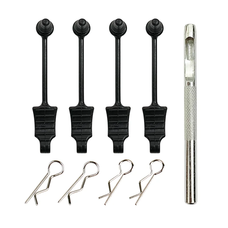 ใหม่ยางคลิป Retainer Shell FIXED BUCKLE ล็อค SHELL Hole เปิดสําหรับ Wltoys MJX HAIBOXING 1/12 1/14 1/16 RC รถ