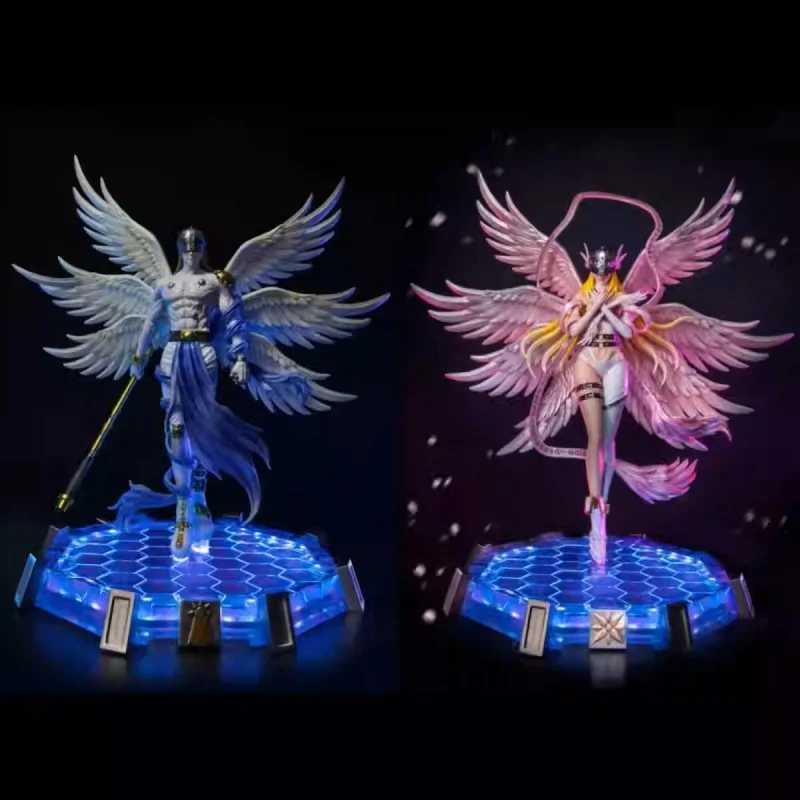 

Creative Statues Handheld Anime Surrounding Models Angel Beasts Celestial Women Beasts Desktop Home Atmosphere Decorations