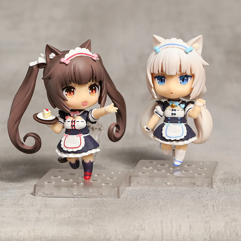 Nekopara Chocolat 1238 Vanilla 1248 Movable Replaceable Kawaii Doll Collectible Action Figure Model Toys