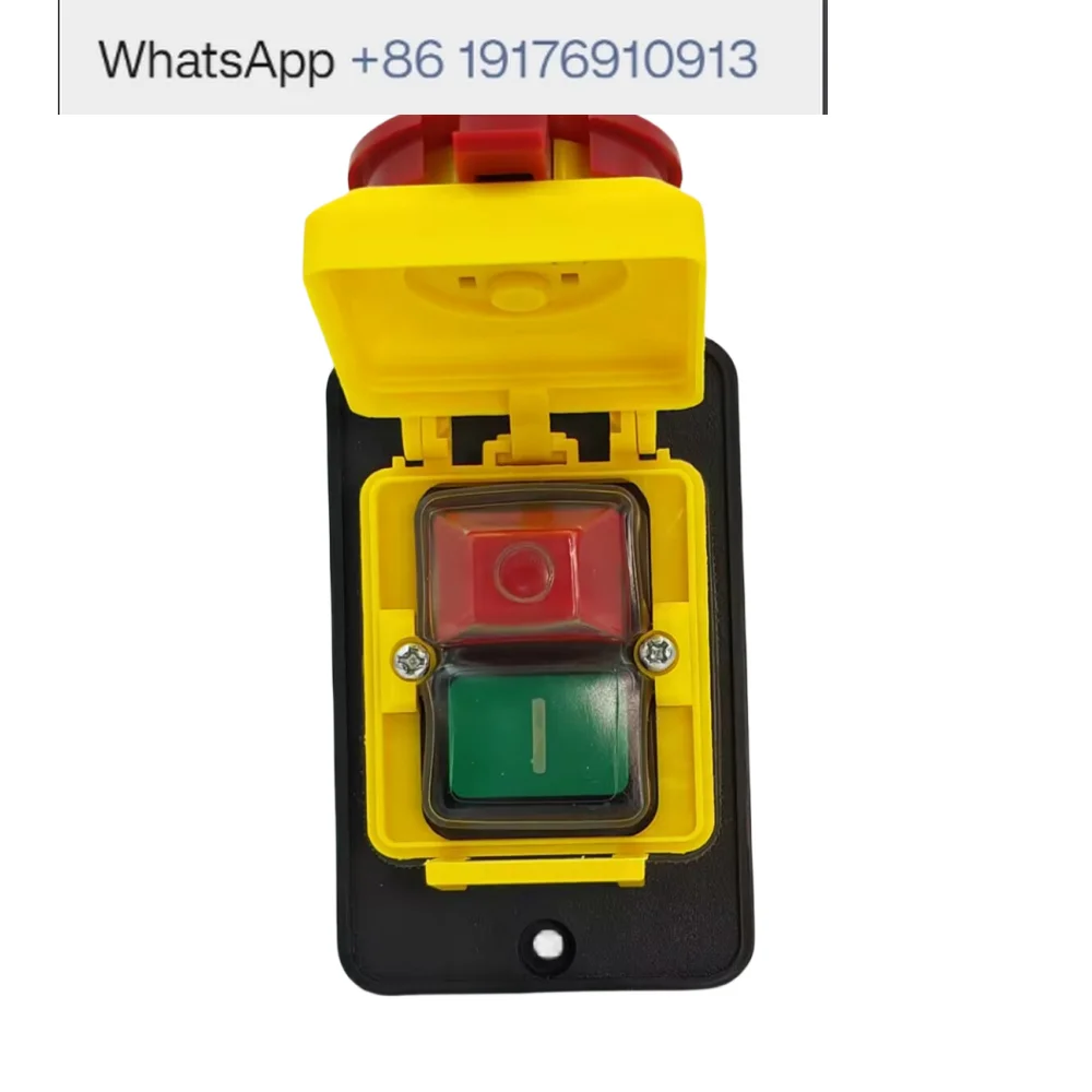CK-5 250V4 pin single-phase magnetic self-locking start stop button woodworking metalworking machinery electromagnetic switch