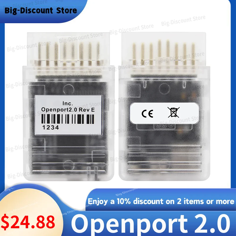 Car Diagnostic Tool Openport 2.0ECU FLASH open port 2 0 Auto Chip TuningOBD2 For  For Mercedes For Benz Multi OBD 2