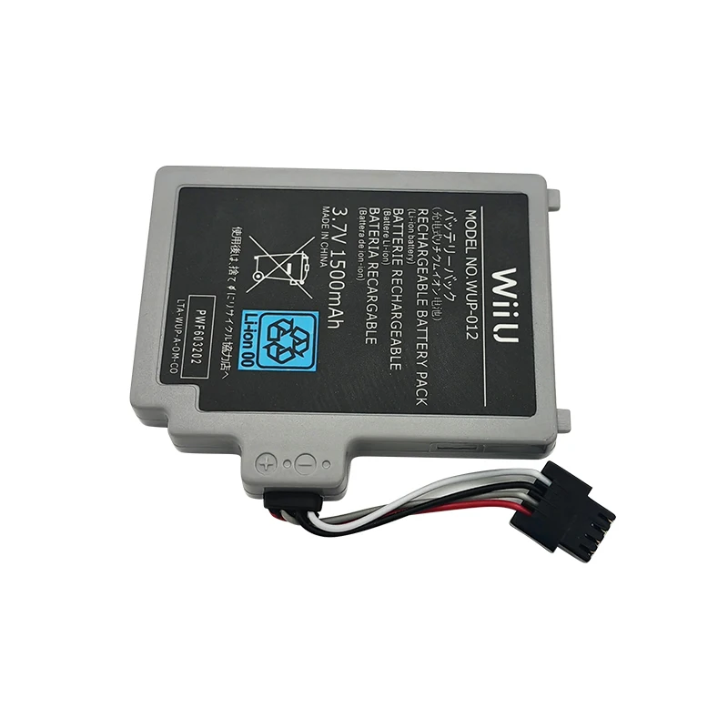 3.7V 1500Mah WUP-010 WUP-012 Batterij Voor Nintendo Wii U WUP-012 Gamepad Draadloze Controller