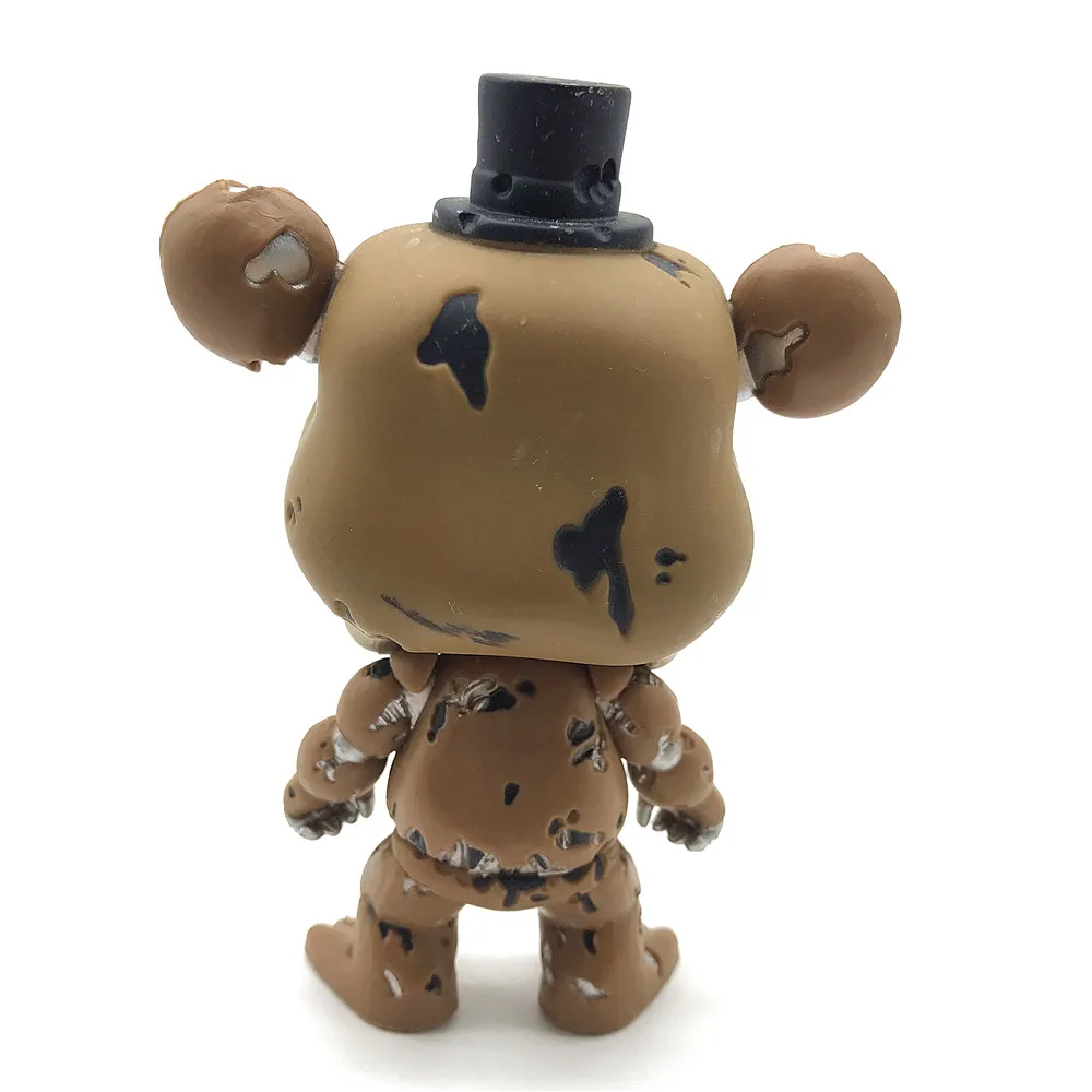 NIGHTMARE FREDDY Vinyl Action figure Collectible Model Doll Movie TV Horror Real Toys 10cm  No box