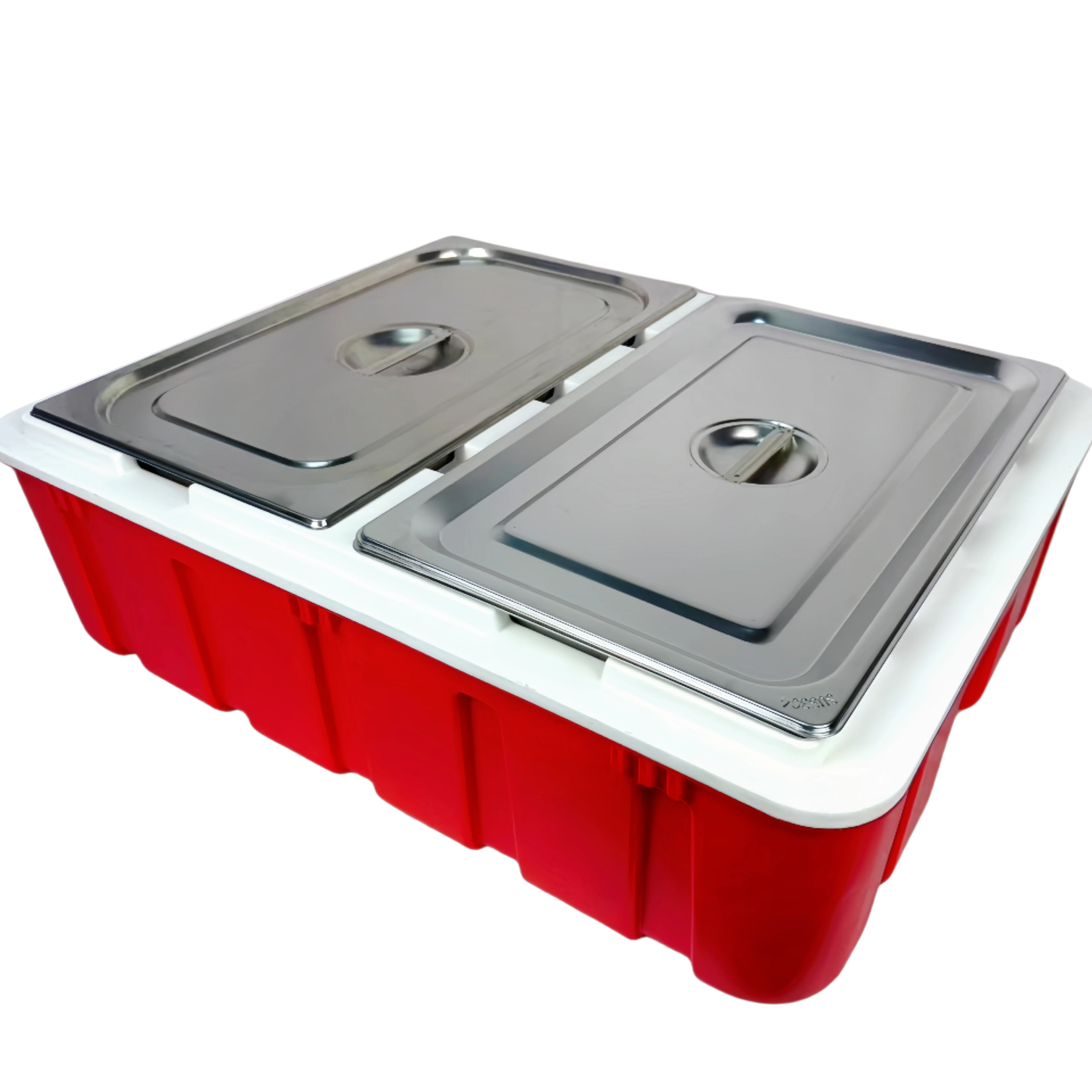 

PP70L-2 Injection Molding Hotel Restaurant Food Storage Durable Plastic Insulated Hard Ice Chest Cooler Box Insulated Box
