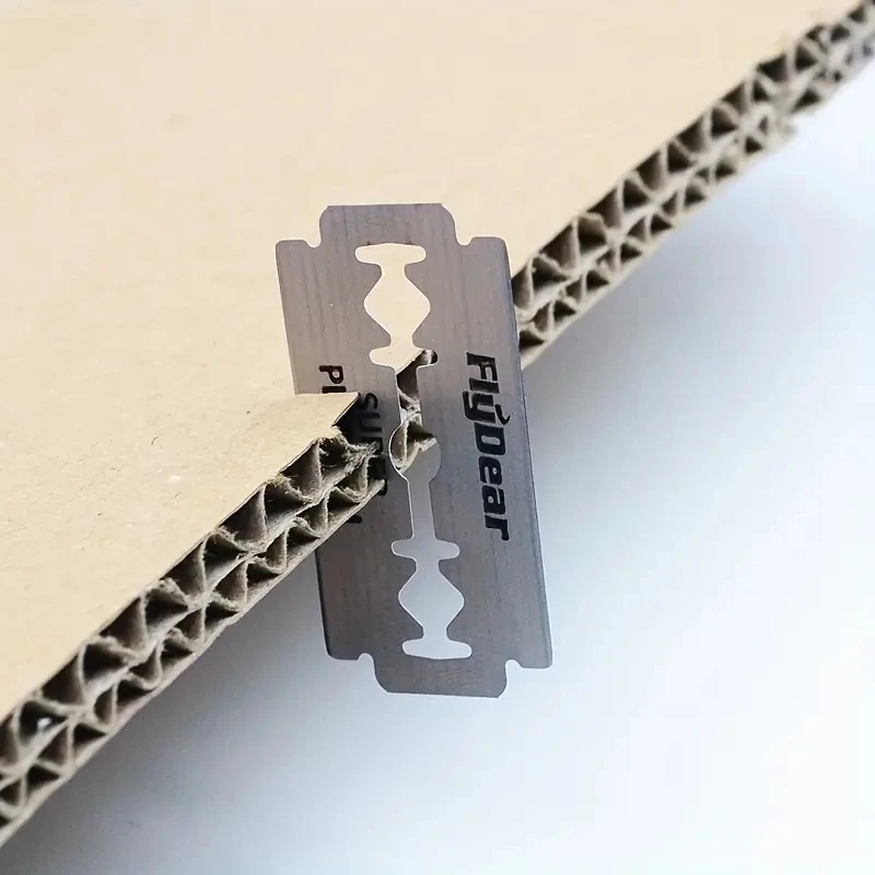 30-90pcs Double Edge Razor Blades Men's Safety Razor Blades For Shaving Stainless Steel Sharp Manual Beard Trimmer Barbe Tools