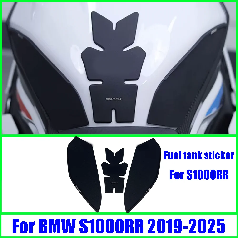 

Motorcycle Tank Pad,Compatible with For BMW S1000RR S1000RR 2019-2025 Motorcycle Fuel Tank Protector,Gas Tank Decals