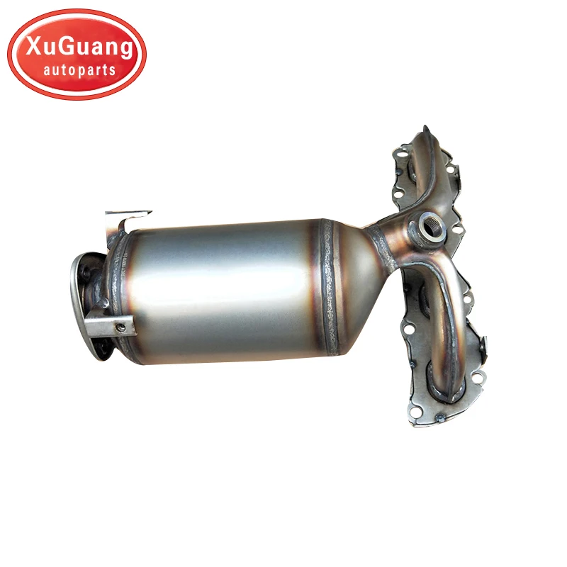 XG-AUTOPARTS Euro1 Euro4 Obdii Epa Fit For Volkswagen Polo 1.6 Catalytic Converter With Exhaust Manifold Euro 4 Catalyst Inside